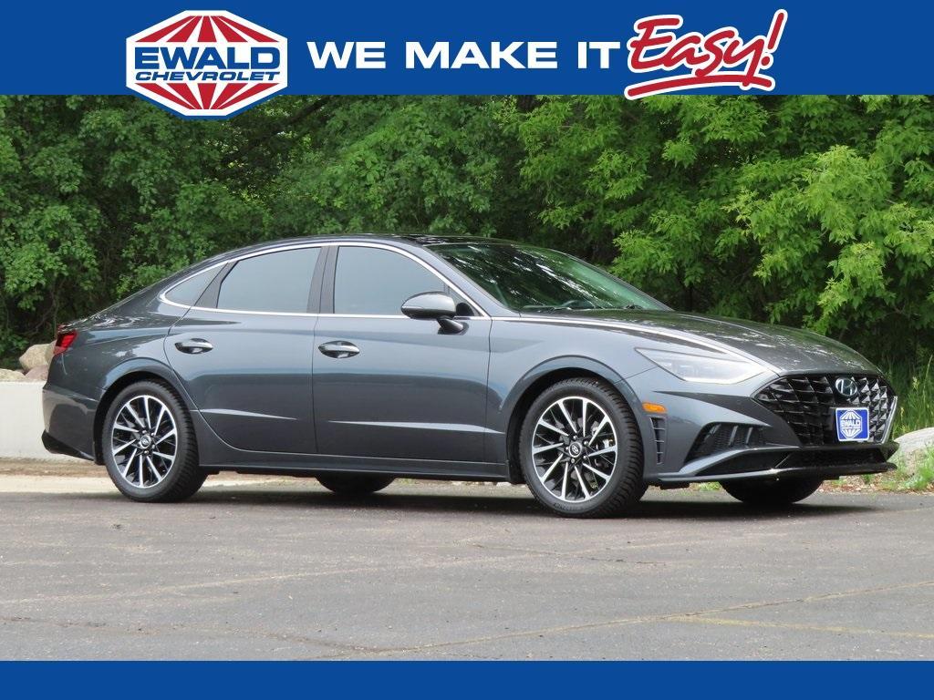 used 2021 Hyundai Sonata car, priced at $21,575