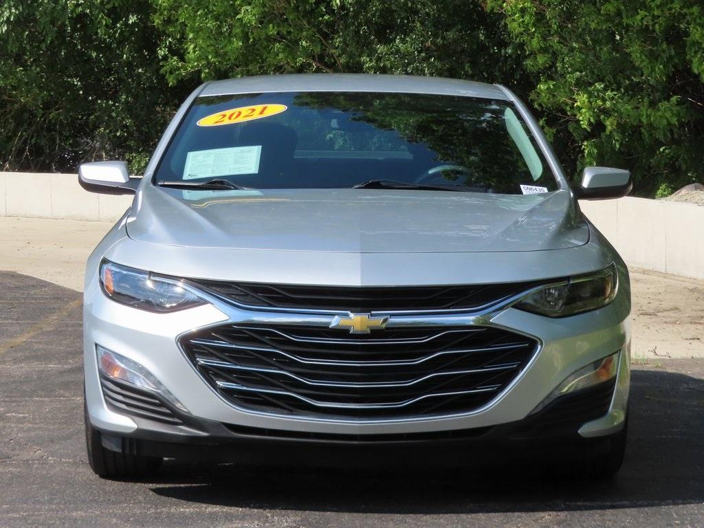 used 2021 Chevrolet Malibu car, priced at $18,350
