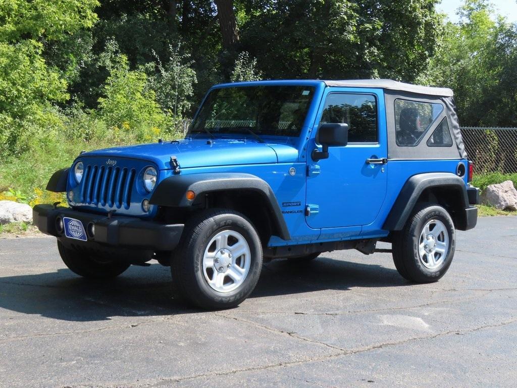 used 2015 Jeep Wrangler car, priced at $14,500
