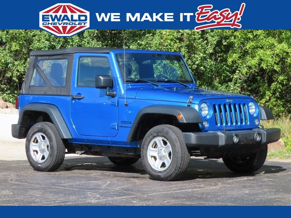 used 2015 Jeep Wrangler car, priced at $14,995