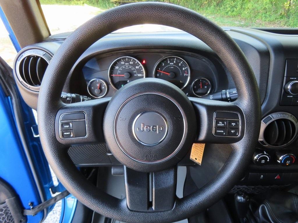 used 2015 Jeep Wrangler car, priced at $14,500