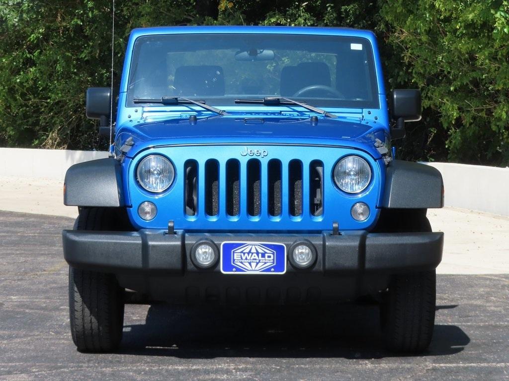 used 2015 Jeep Wrangler car, priced at $14,500