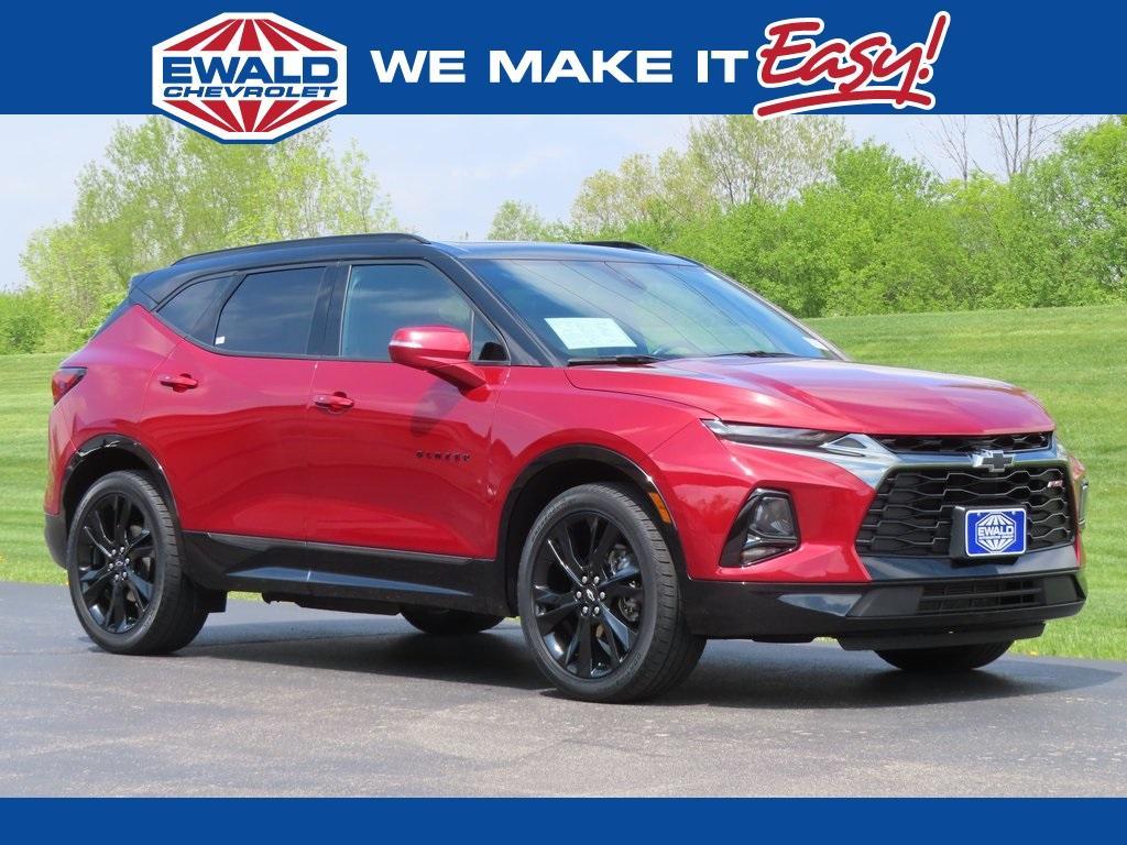 used 2022 Chevrolet Blazer car, priced at $33,995