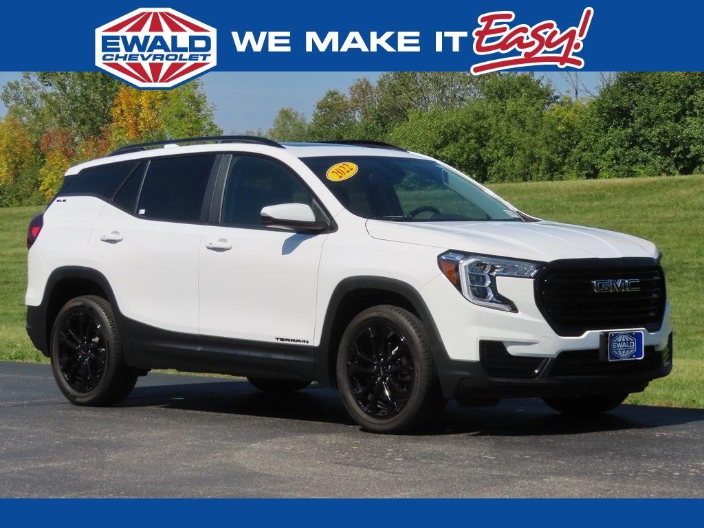 used 2022 GMC Terrain car, priced at $24,999