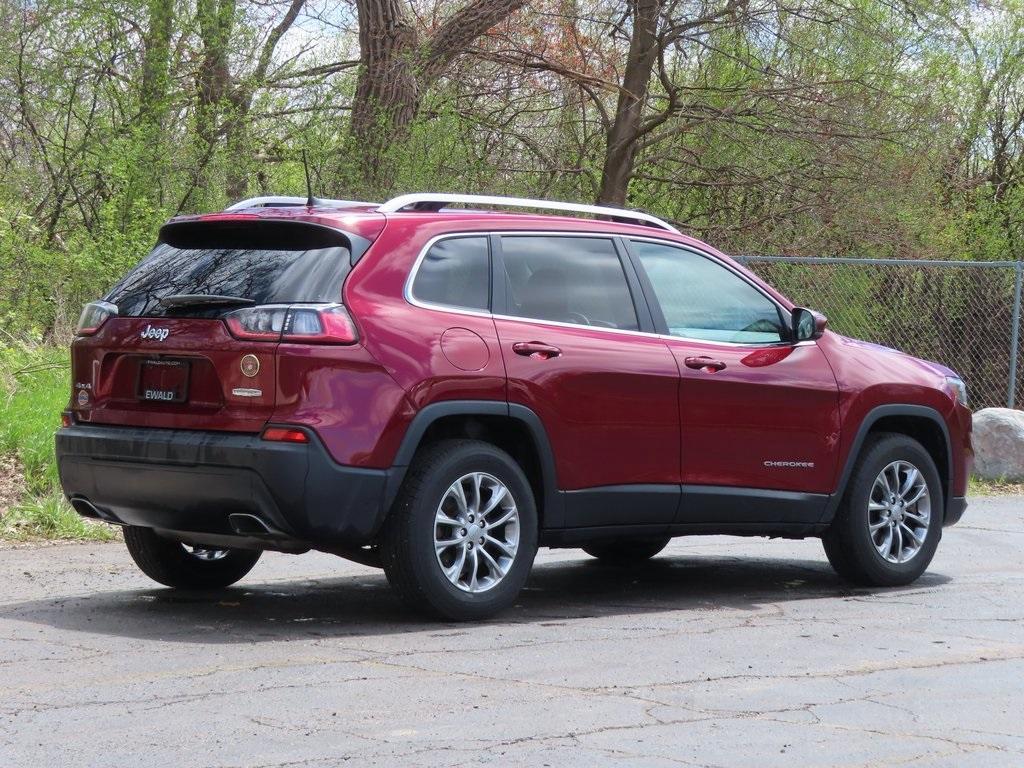 used 2021 Jeep Cherokee car, priced at $18,754