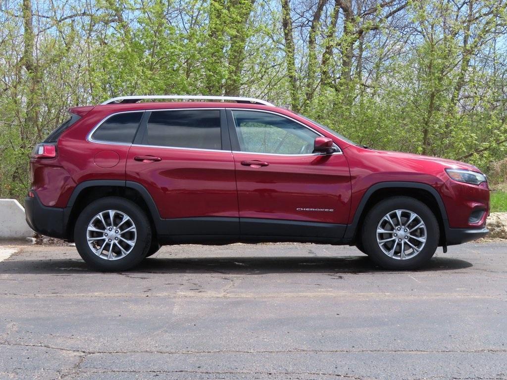 used 2021 Jeep Cherokee car, priced at $18,754