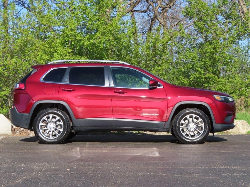 used 2021 Jeep Cherokee car, priced at $18,754