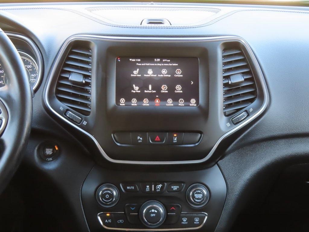 used 2021 Jeep Cherokee car, priced at $18,754