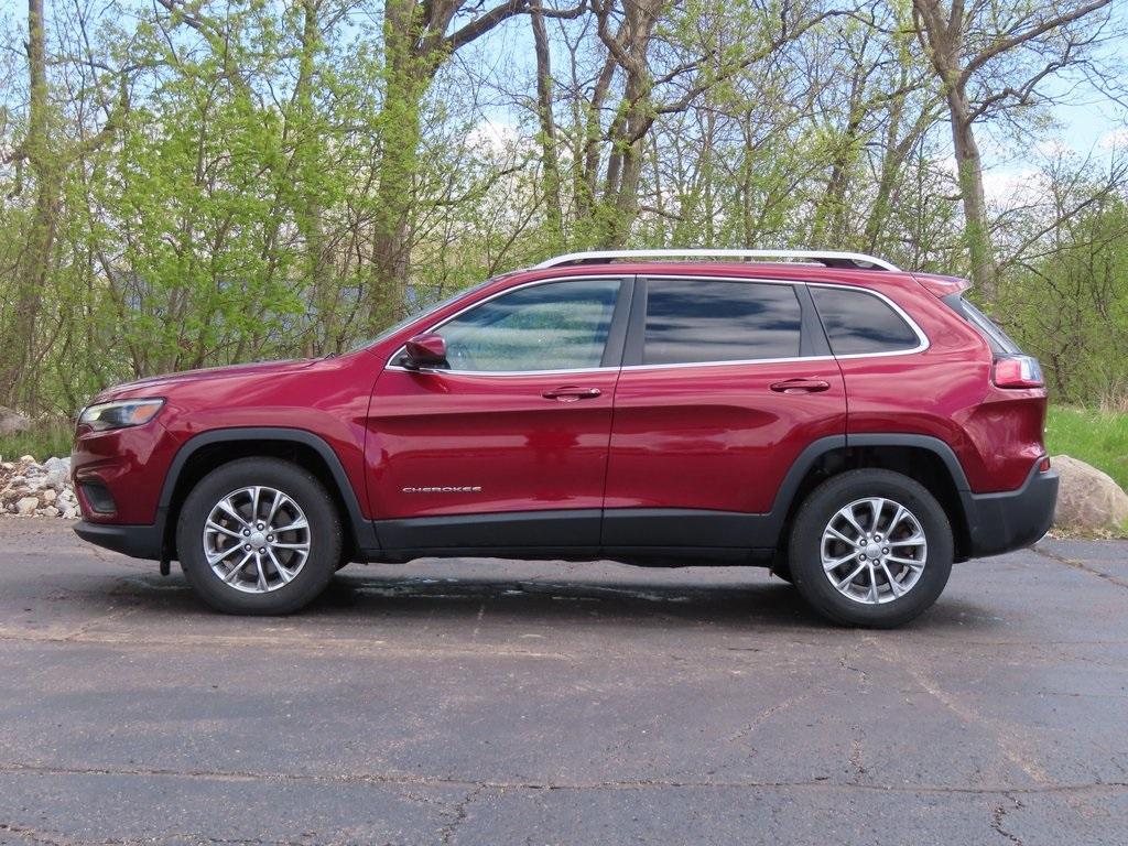 used 2021 Jeep Cherokee car, priced at $18,754