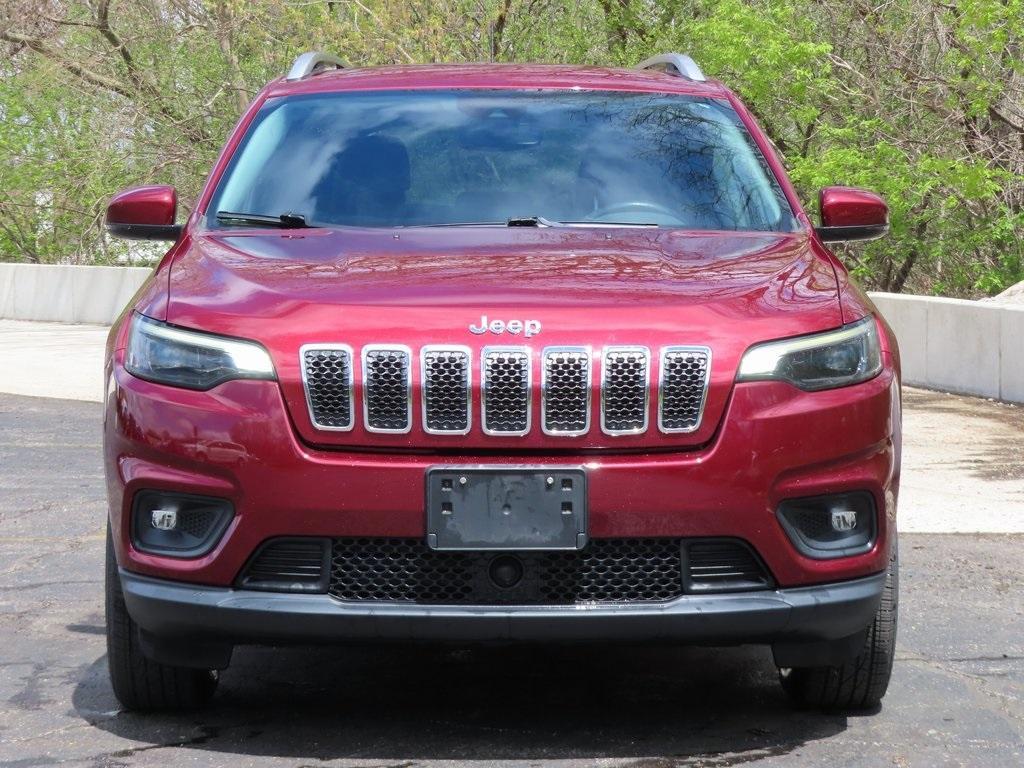 used 2021 Jeep Cherokee car, priced at $18,754