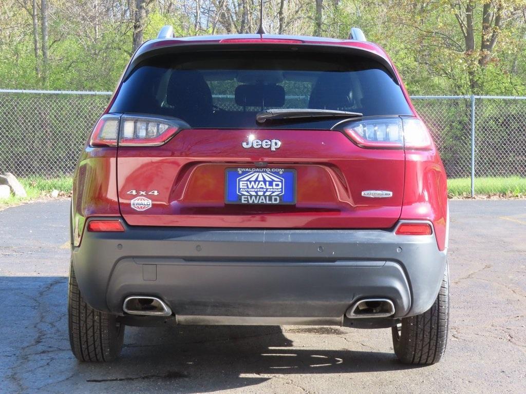 used 2021 Jeep Cherokee car, priced at $18,754