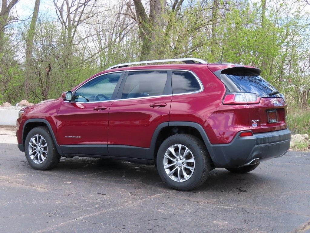 used 2021 Jeep Cherokee car, priced at $18,754