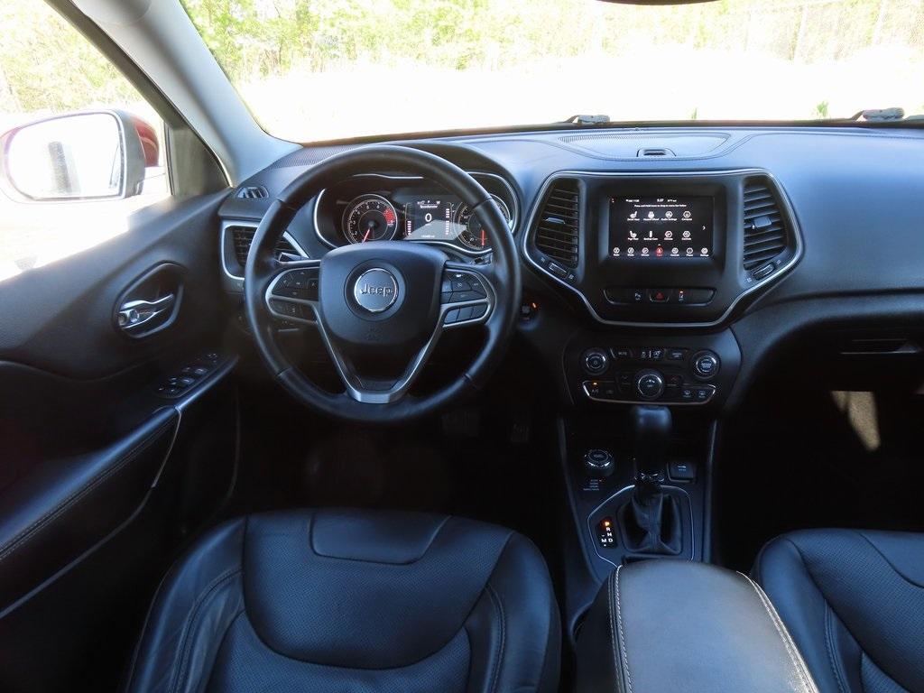 used 2021 Jeep Cherokee car, priced at $18,754