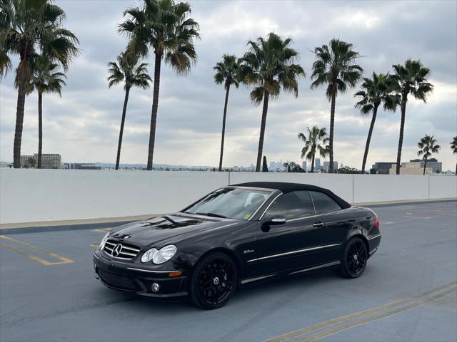 used 2007 Mercedes-Benz CLK-Class car, priced at $21,999