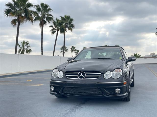 used 2007 Mercedes-Benz CLK-Class car, priced at $21,999