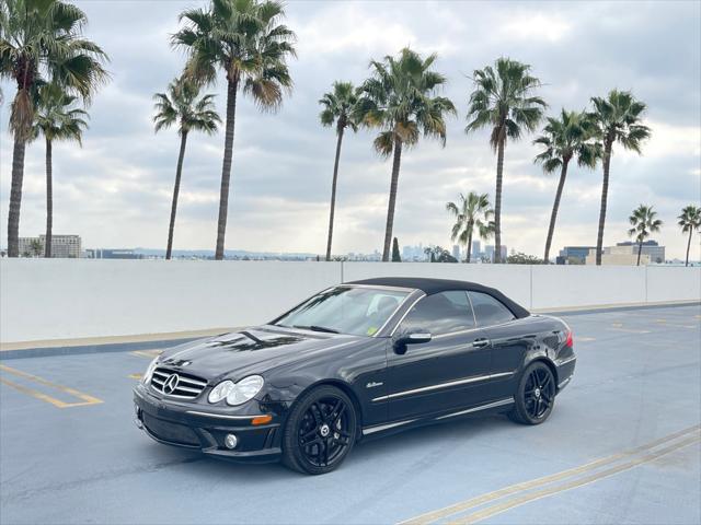 used 2007 Mercedes-Benz CLK-Class car, priced at $21,999