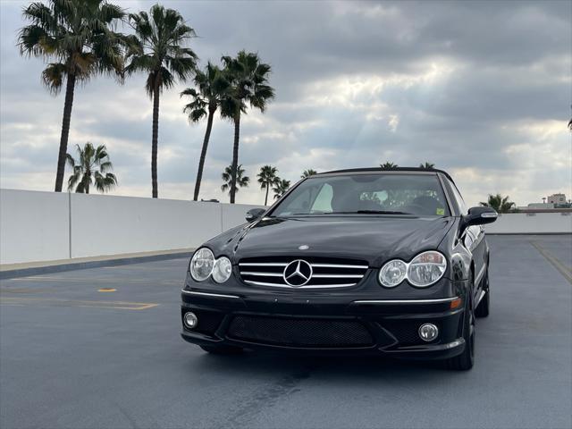 used 2007 Mercedes-Benz CLK-Class car, priced at $21,999