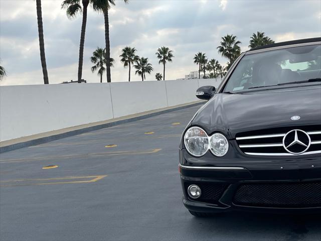 used 2007 Mercedes-Benz CLK-Class car, priced at $21,999