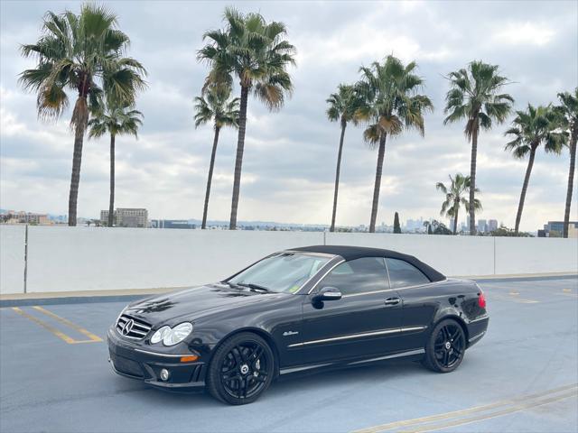 used 2007 Mercedes-Benz CLK-Class car, priced at $21,999