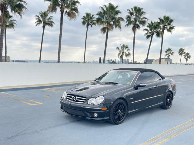 used 2007 Mercedes-Benz CLK-Class car, priced at $21,999