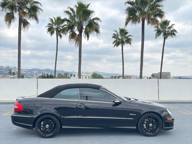 used 2007 Mercedes-Benz CLK-Class car, priced at $21,999