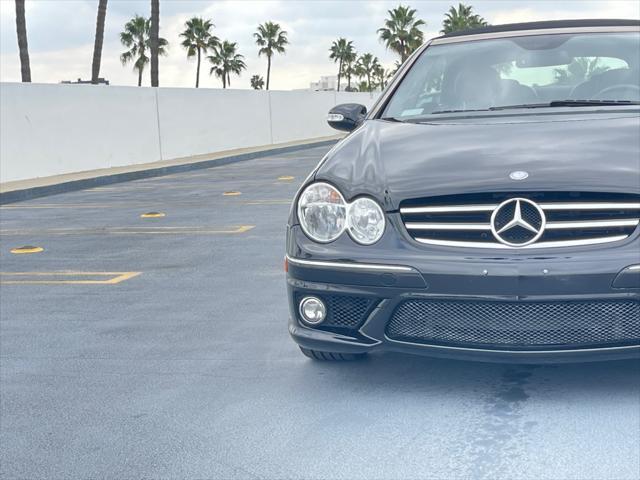 used 2007 Mercedes-Benz CLK-Class car, priced at $21,999