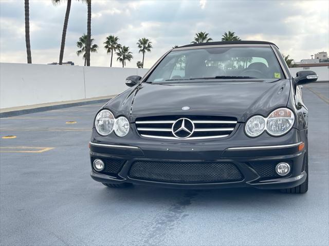 used 2007 Mercedes-Benz CLK-Class car, priced at $21,999