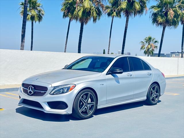 used 2017 Mercedes-Benz AMG C 43 car, priced at $14,999