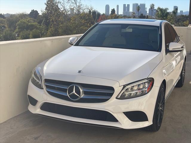 used 2019 Mercedes-Benz C-Class car, priced at $19,999