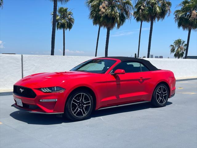 used 2021 Ford Mustang car, priced at $19,999