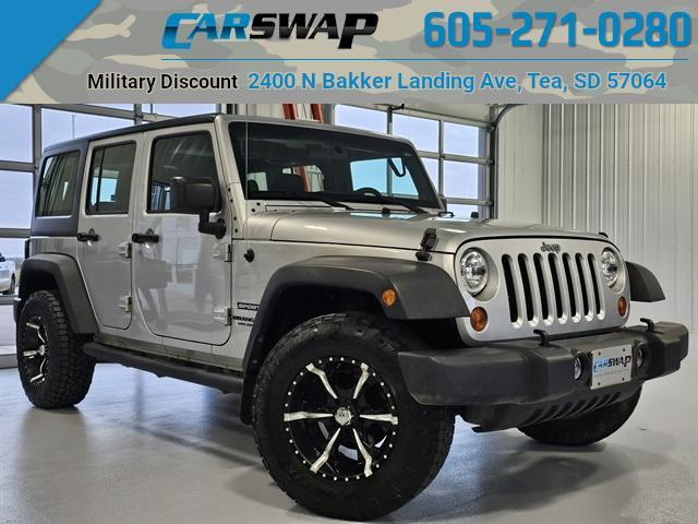 used 2012 Jeep Wrangler Unlimited car, priced at $17,500