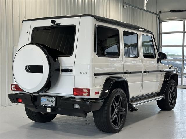 used 2017 Mercedes-Benz AMG G 63 car, priced at $70,000