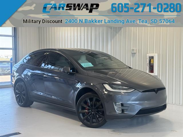 used 2020 Tesla Model X car, priced at $50,000