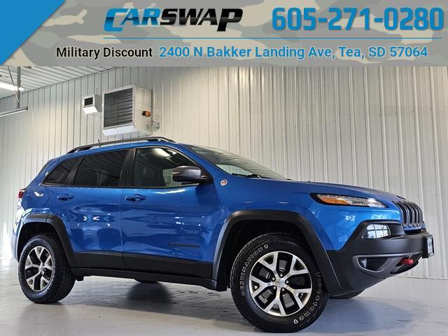 used 2017 Jeep Cherokee car, priced at $17,556