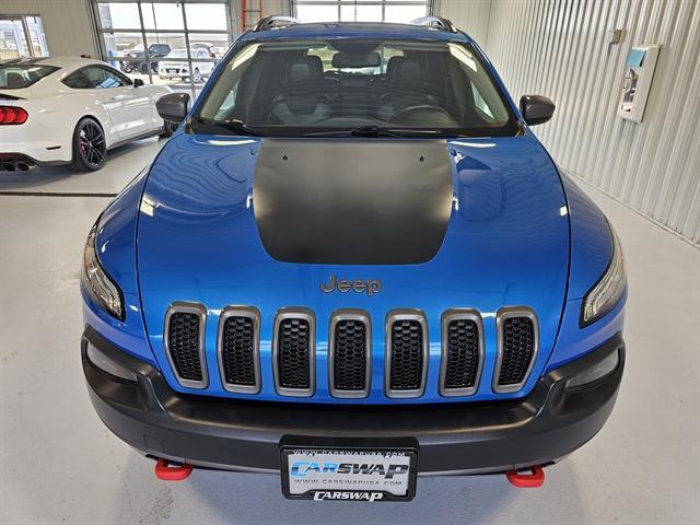 used 2017 Jeep Cherokee car, priced at $17,556