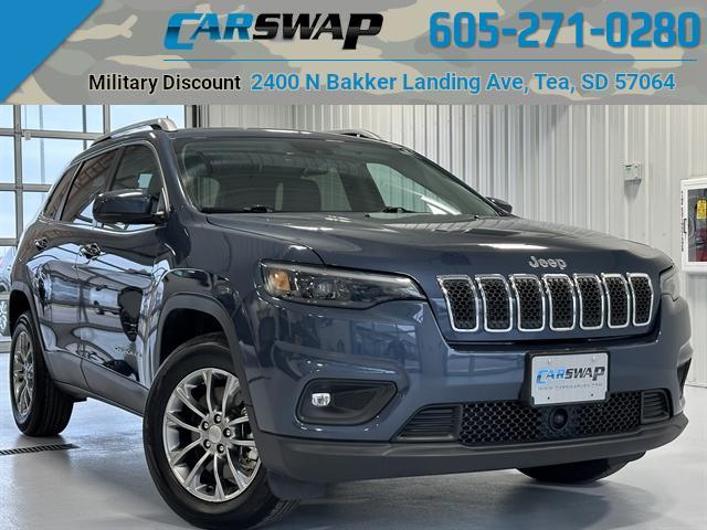 used 2021 Jeep Cherokee car, priced at $25,500