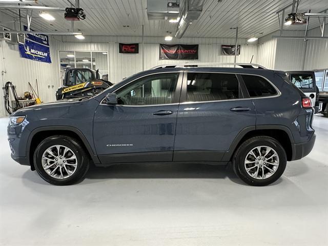 used 2021 Jeep Cherokee car, priced at $25,500