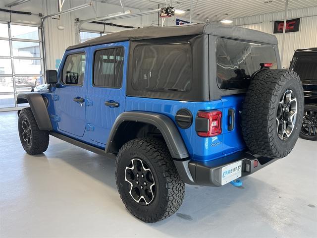 used 2022 Jeep Wrangler Unlimited 4xe car, priced at $36,000