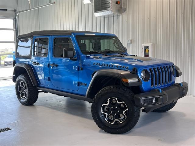 used 2022 Jeep Wrangler Unlimited 4xe car, priced at $36,000