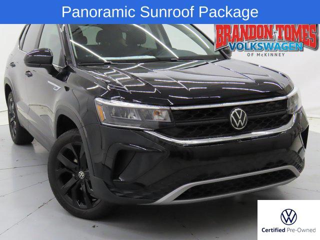 used 2023 Volkswagen Taos car, priced at $23,088