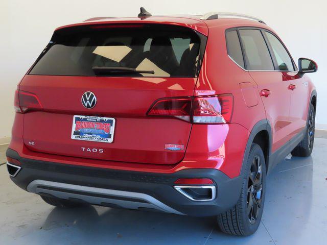 new 2024 Volkswagen Taos car, priced at $27,123