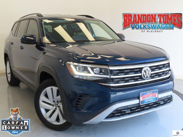 used 2021 Volkswagen Atlas car, priced at $28,699