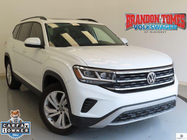 used 2021 Volkswagen Atlas car, priced at $28,099