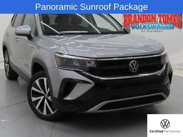 used 2023 Volkswagen Taos car, priced at $23,968