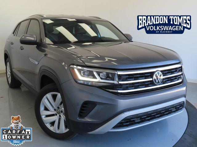 used 2023 Volkswagen Atlas Cross Sport car, priced at $30,884