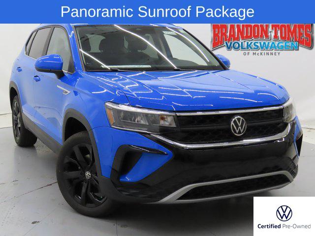 used 2023 Volkswagen Taos car, priced at $23,968