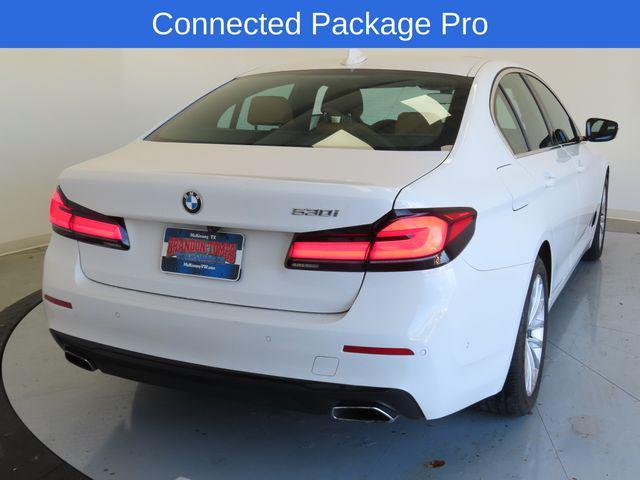 used 2021 BMW 530 car, priced at $28,462