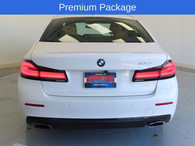 used 2021 BMW 530 car, priced at $28,462