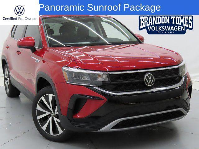 used 2023 Volkswagen Taos car, priced at $23,188