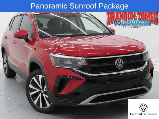 used 2023 Volkswagen Taos car, priced at $23,288